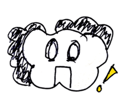 Clouds of love ($_$) sticker #11435265