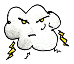 Clouds of love ($_$) sticker #11435267