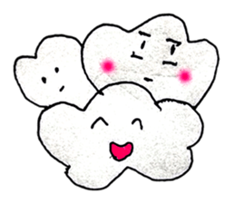 Clouds of love ($_$) sticker #11435268