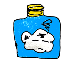 Clouds of love ($_$) sticker #11435269