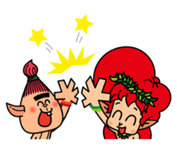 Okinawan KIJIMUNA and Friends2 sticker #11435272