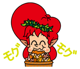 Okinawan KIJIMUNA and Friends2 sticker #11435275