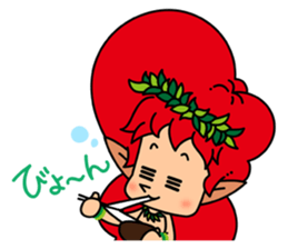 Okinawan KIJIMUNA and Friends2 sticker #11435279