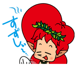 Okinawan KIJIMUNA and Friends2 sticker #11435285