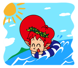 Okinawan KIJIMUNA and Friends2 sticker #11435290