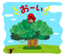 Okinawan KIJIMUNA and Friends2 sticker #11435291