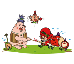 Okinawan KIJIMUNA and Friends2 sticker #11435297