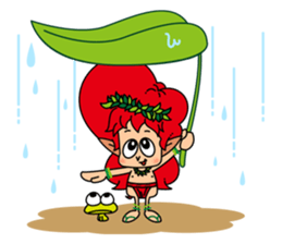 Okinawan KIJIMUNA and Friends2 sticker #11435310