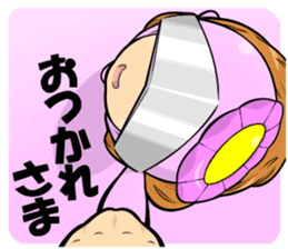 En - kun & Yukari-chan sticker-part2 sticker #11435523