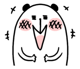 an emotional dog sticker #11435597