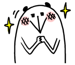 an emotional dog sticker #11435600