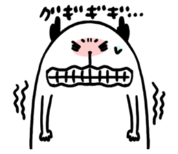 an emotional dog sticker #11435606