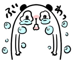 an emotional dog sticker #11435612