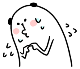 an emotional dog sticker #11435618