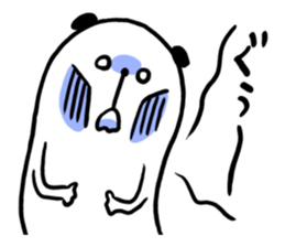 an emotional dog sticker #11435625