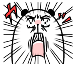 an emotional dog sticker #11435628