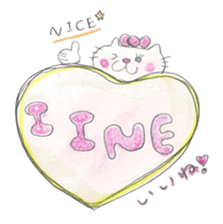 ''Lovely cat'' by HAPPY-HAPPY 6th sticker #11435874