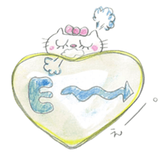 ''Lovely cat'' by HAPPY-HAPPY 6th sticker #11435878