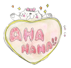''Lovely cat'' by HAPPY-HAPPY 6th sticker #11435879