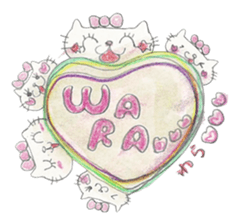 ''Lovely cat'' by HAPPY-HAPPY 6th sticker #11435885