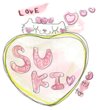 ''Lovely cat'' by HAPPY-HAPPY 6th sticker #11435895