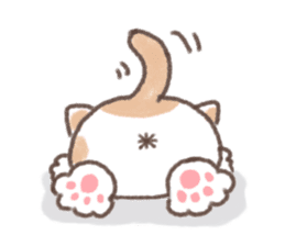 Daily life of Kansai cat sticker #11435914