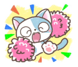 Daily life of Kansai cat sticker #11435926
