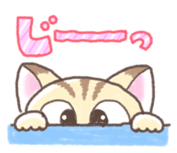 Daily life of Kansai cat sticker #11435931