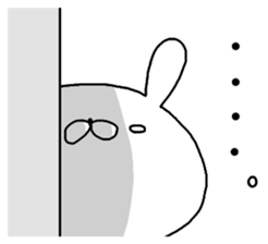 Miscellaneous cat miscellaneous rabbit. sticker #11436319