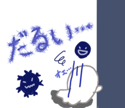 Daily life of a seal family sticker #11436362