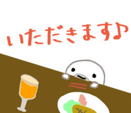 Daily life of a seal family sticker #11436363