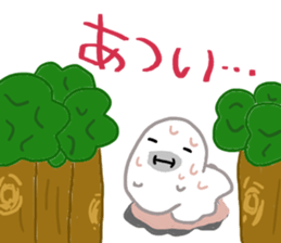 Daily life of a seal family sticker #11436367