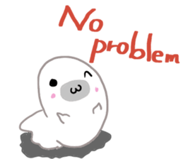 Daily life of a seal family sticker #11436373