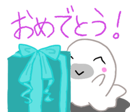 Daily life of a seal family sticker #11436385