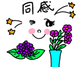 Easy-to-use emoticons sticker #11436816