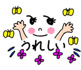 Easy-to-use emoticons sticker #11436821