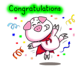 The Super Buta (International) sticker #11436884