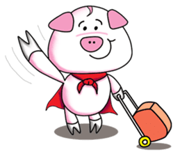 The Super Buta (International) sticker #11436885