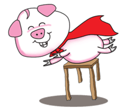 The Super Buta (International) sticker #11436895