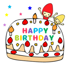 mango chan with family sticker #11438279