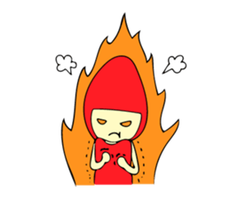 mango chan with family sticker #11438287