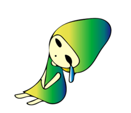 mango chan with family sticker #11438299