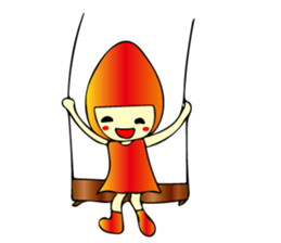 mango chan with family sticker #11438307