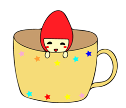 mango chan with family sticker #11438310