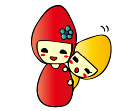 mango chan with family sticker #11438311