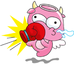 An Angel Calf's Story, ver. 8 sticker #11438713