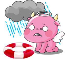 An Angel Calf's Story, ver. 8 sticker #11438746