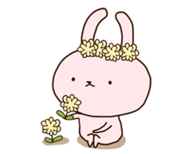 Rabbit and Seal Sticker 2 sticker #11439043