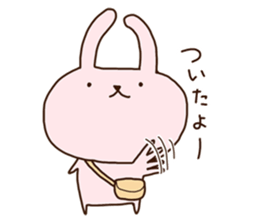 Rabbit and Seal Sticker 2 sticker #11439048