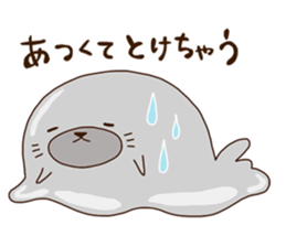 Rabbit and Seal Sticker 2 sticker #11439054